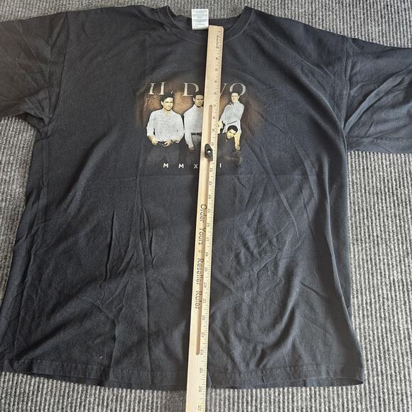 Il Divo Wicked Game World Tour Shirt Mens XL Black 2012 Band Concert Tee - Picture 10 of 12